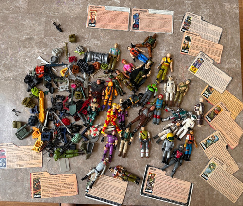 Vintage action figures - action,