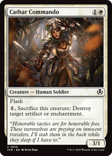 Foil cathar commando - nm,