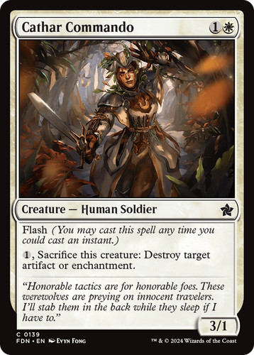 Cathar commando fdn - x1,