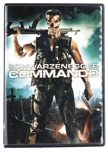 Commando dvd 1985 arnold - dvd,