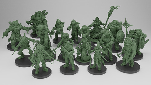 Naval trenchers 32mm print - naval, |