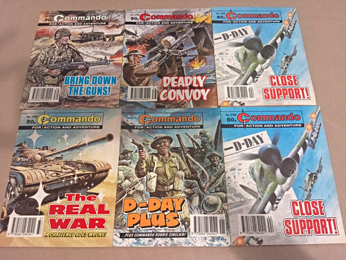 Commando war comics mixed lot - war,
