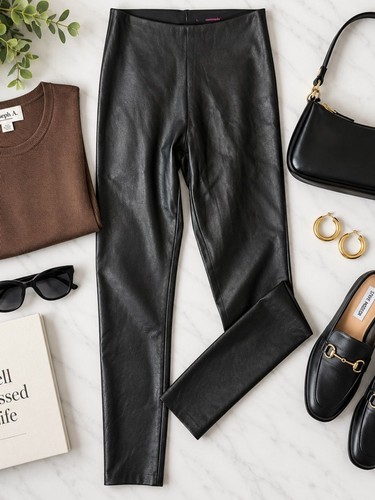 Commando faux leather leggings - leather,