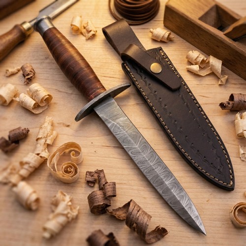 Military dagger handmade - v-42,