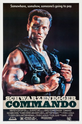 1985 commando movie - 1985, poster