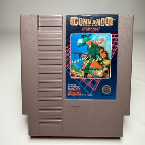 Commando nintendo nes game - ,
